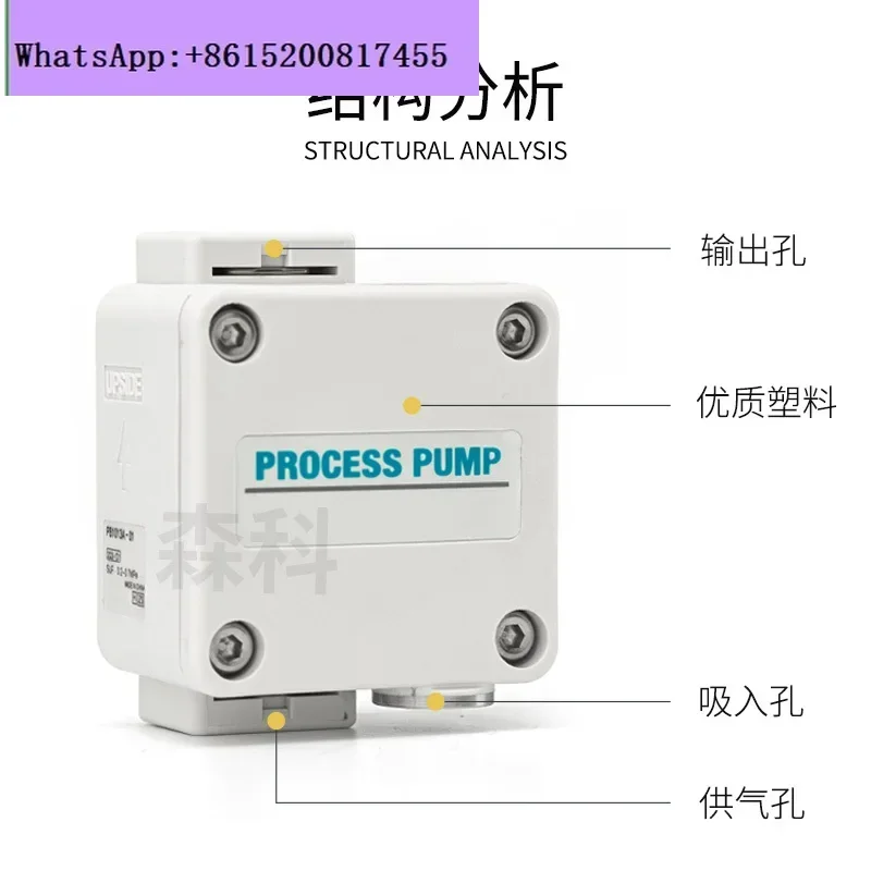 PB Pneumatic Diaphragm Pump PB1011A-01/PB1013A-01 Pneumatic Control Pneumatic Diaphragm Pump