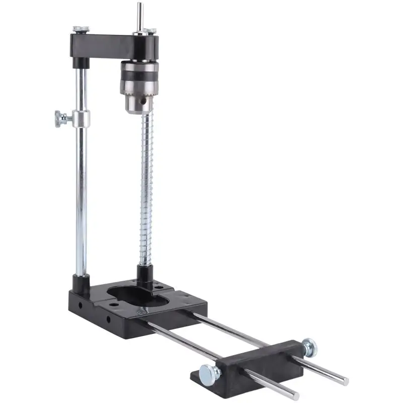 

Y42A-Woodworking Drill Guide Adjustable Drilling Template 28X10cm Hole Punch Locator For DIY
