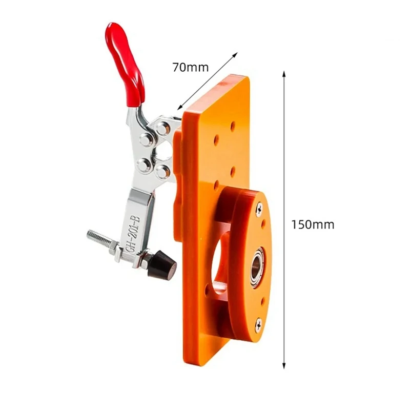 ABDJ-Door المفصلي الحفر تهزهز خزانة المفصلي دليل الحفر الباب المفصلي قالب التوجيه سهلة الاستخدام ثقب فتح أداة مساعدة