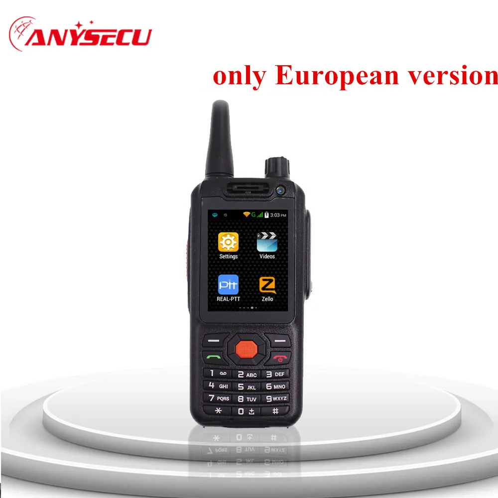 4G LTE Android Walkie Talkie F25 Only European Version Poc Network Phone Radio Intercom Rugged Smart Phone Zello REAL PTT