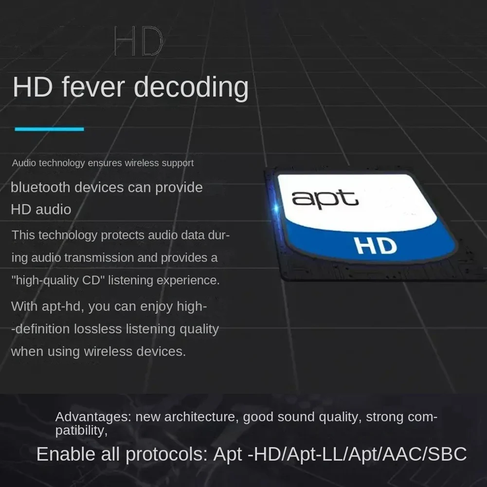 2 in 1 ตัวรับสัญญาณบลูทูธบลูทูธ V5.2 RX + TX 250MAH 3.5 มม.ทีวีคอมพิวเตอร์อะแดปเตอร์เสียงรถยนต์พร้อมสายสัญญาณเสียง