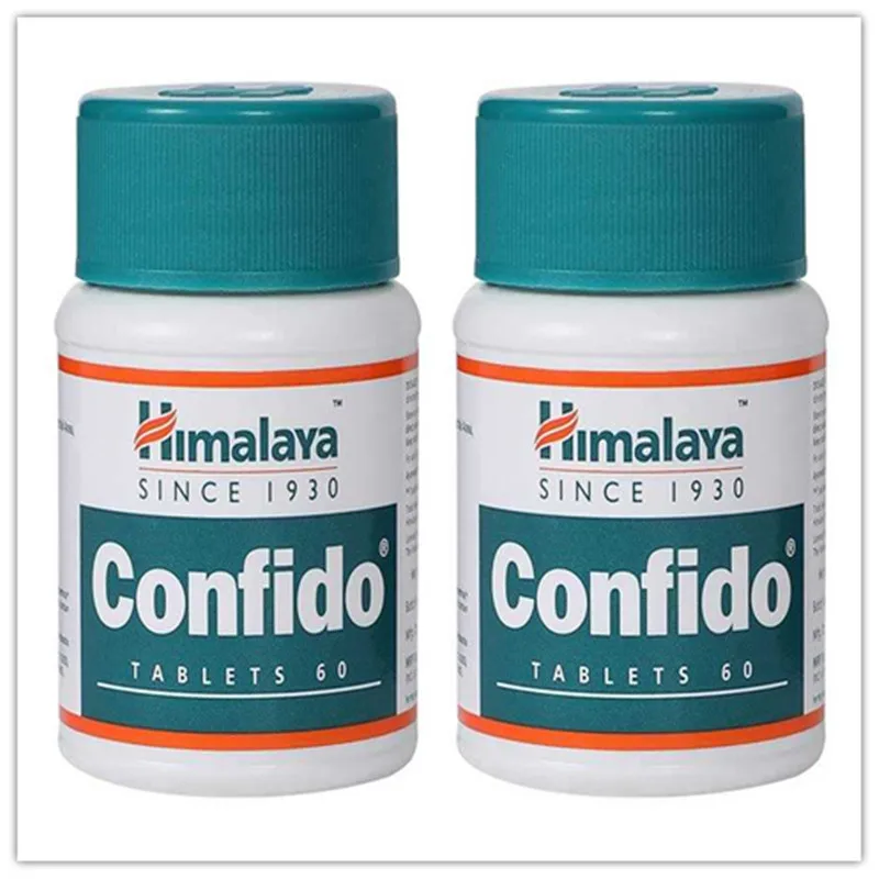 2pcs Himalaya Confido 60 Tablets From India