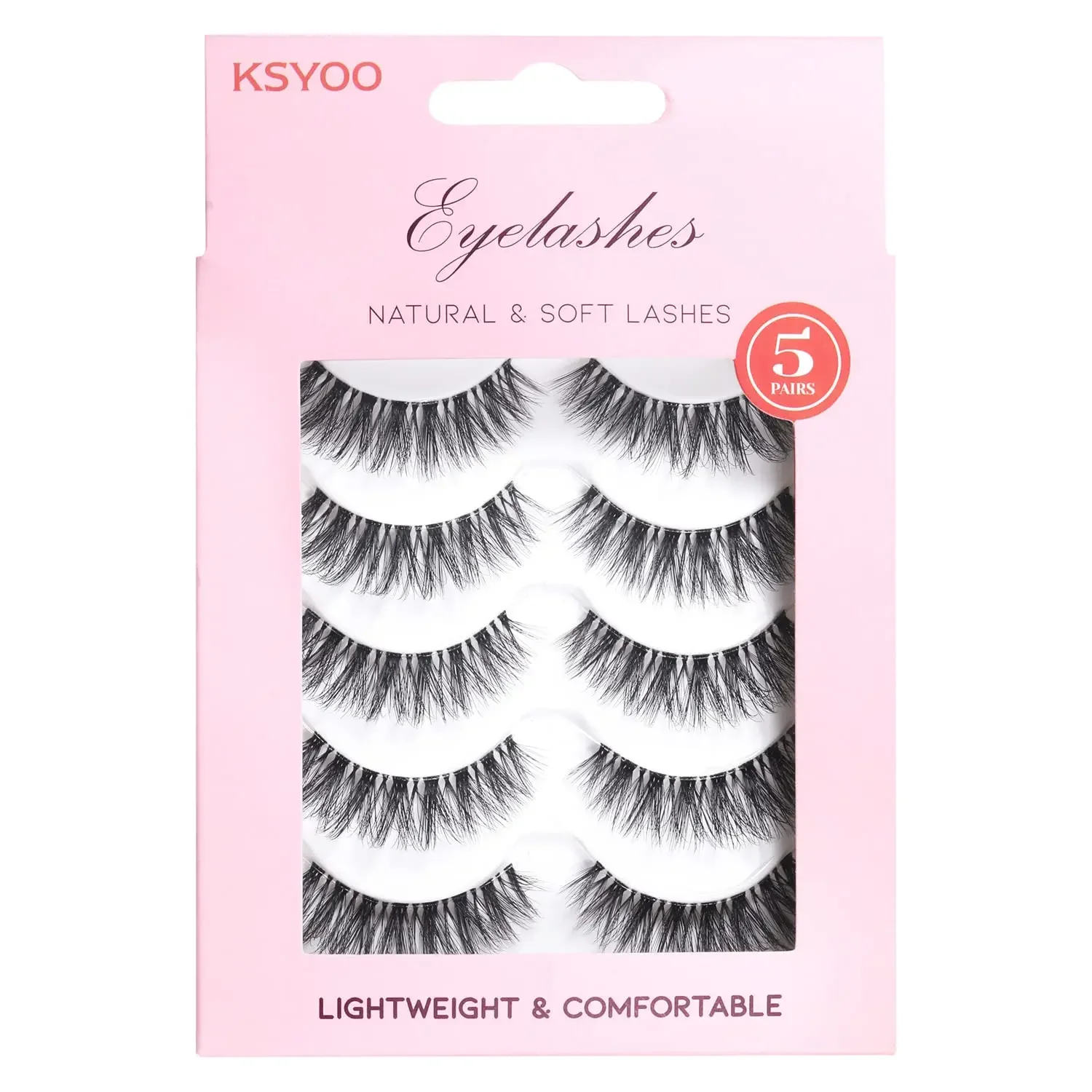 Ciglia finte Cat Eye - Set da 5/10/20 paia, drammatiche e voluminose per feste, matrimoni e cosplay