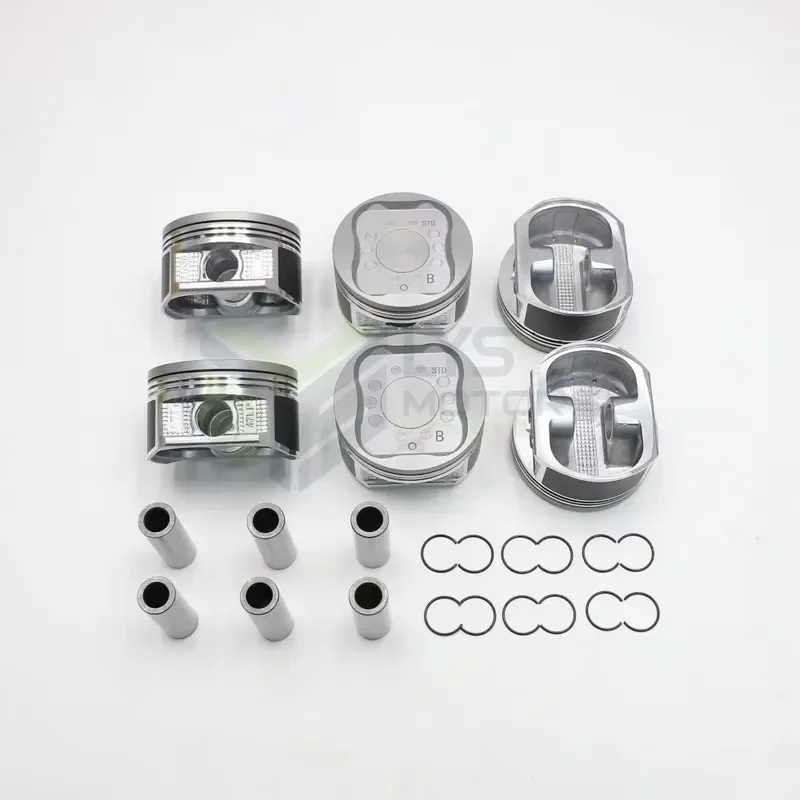 Stock Piston Kit STD 13101-31030 94MM Piston with Ring for Toyota 1GR-FE 4.0L Engine