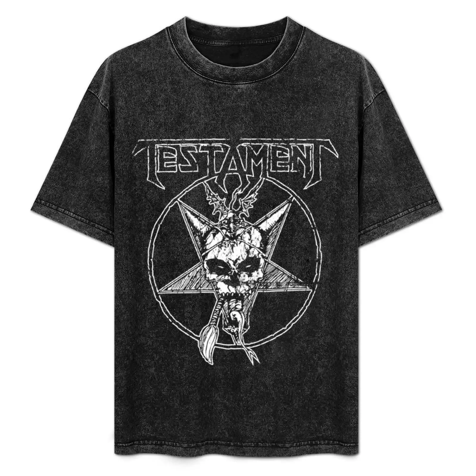 

Testament Band T-Shirt Luxury man valentines boutique clothes shirts graphic tees oversizeds mens funny t shirts