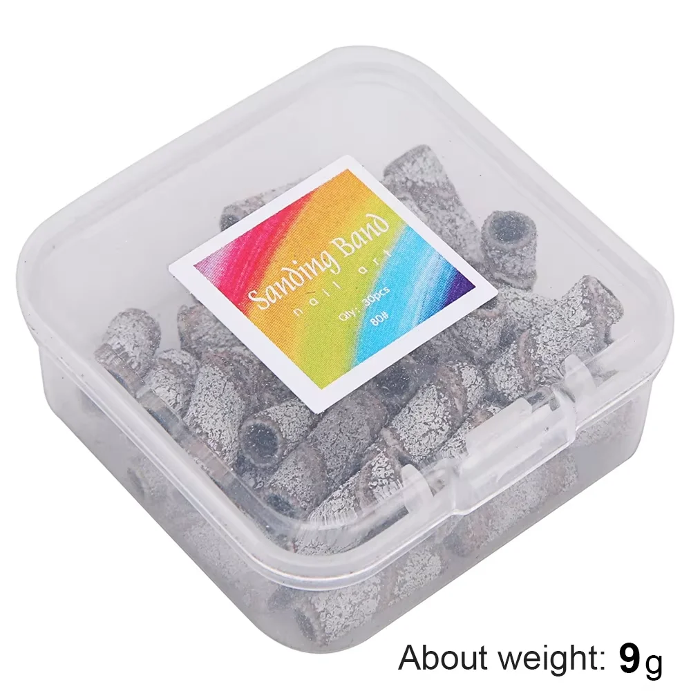 Mini bandes de ponçage, forets à ongles en acier inoxydable, mandrin de 3.1mm, accessoires de manucure électriques