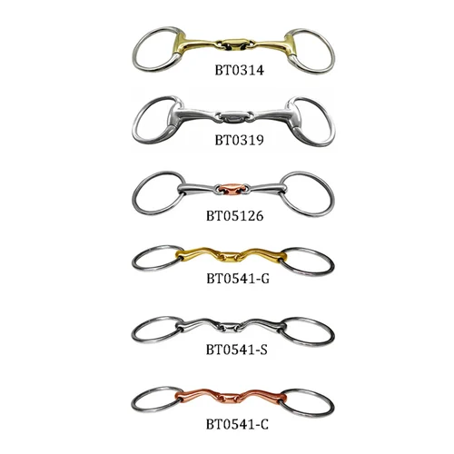 Imagen 2 del producto Bocadillo para aperitivos de caballo, broca para huevos de acero inoxidable, broca para masticar, boca articulada, equipo de entrenamiento para caballos, productos ecuestres