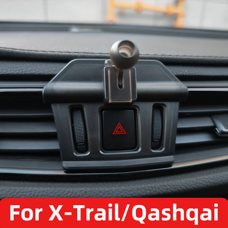 Specjalny uchwyt na telefon komórkowy do Nissana Qashqai/X-Trail z lat 2014-2022, szybkie ładowanie, mocowanie…