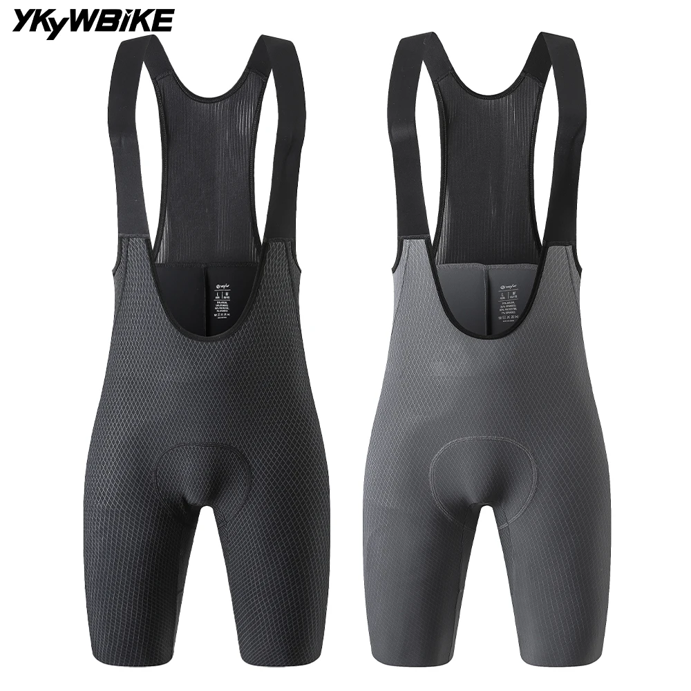 

YKYWBIKE 2025 Cycling Bib Shorts Summer Men Seamless Bicycle Bibs Short Pants Japan Padding 7 Hours Riding Road Bike Bib Shorts
