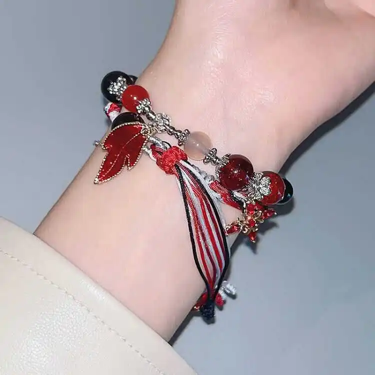 

Genshin Impact II Dottore Kinich Arlecchino Furina браслет эластичная веревка ручной работы аниме