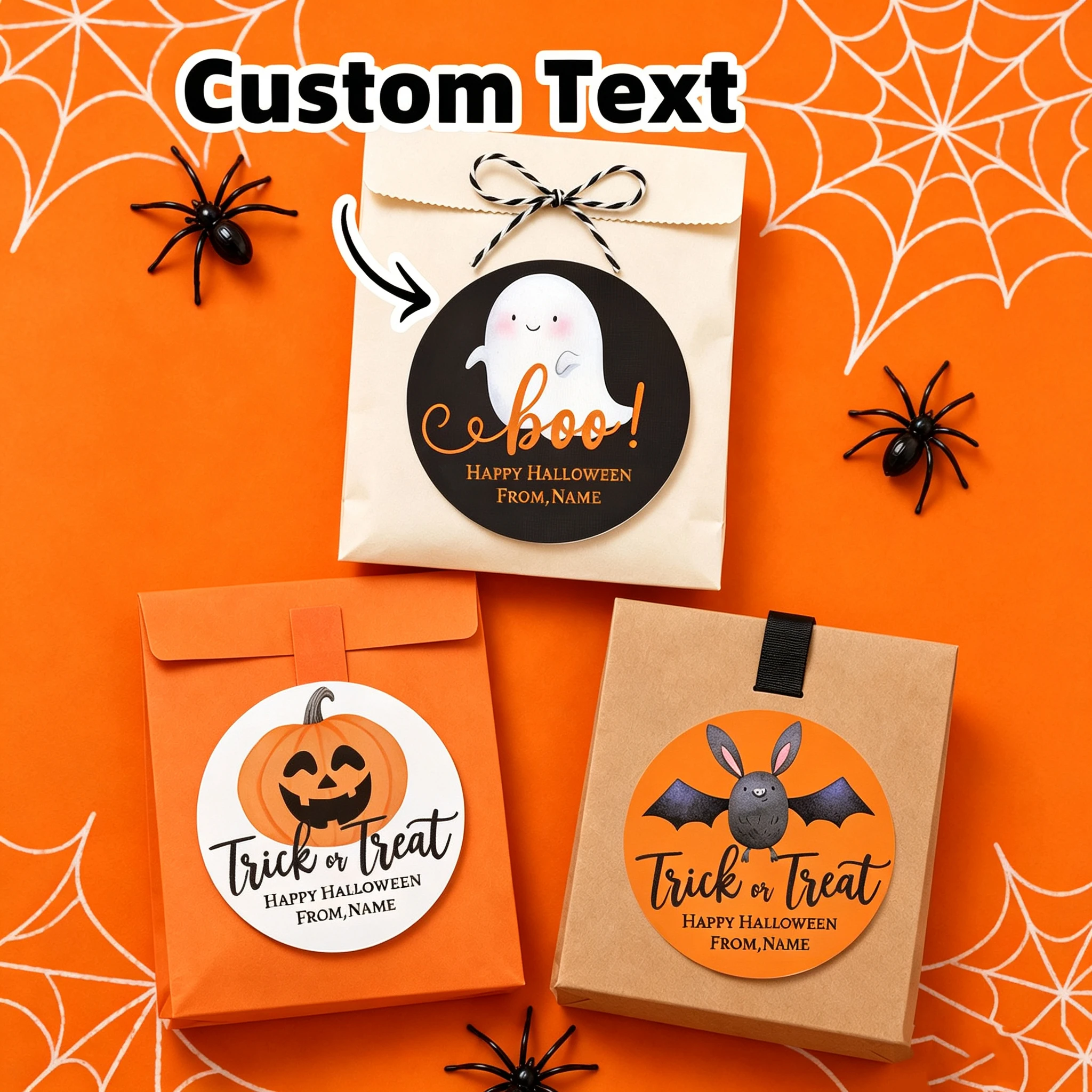 Label Sticker Round - 1‑100Pcs Personalized Custom Round Stickers,Custom Text