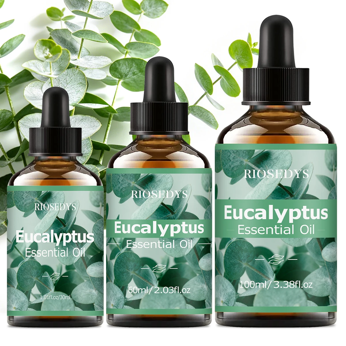 Eucalyptus Essential Oil, Fresh Herbal Fragrance Oil for Diffusers, DIY Crafts & Aromatherapy, Cool and Clean Aroma