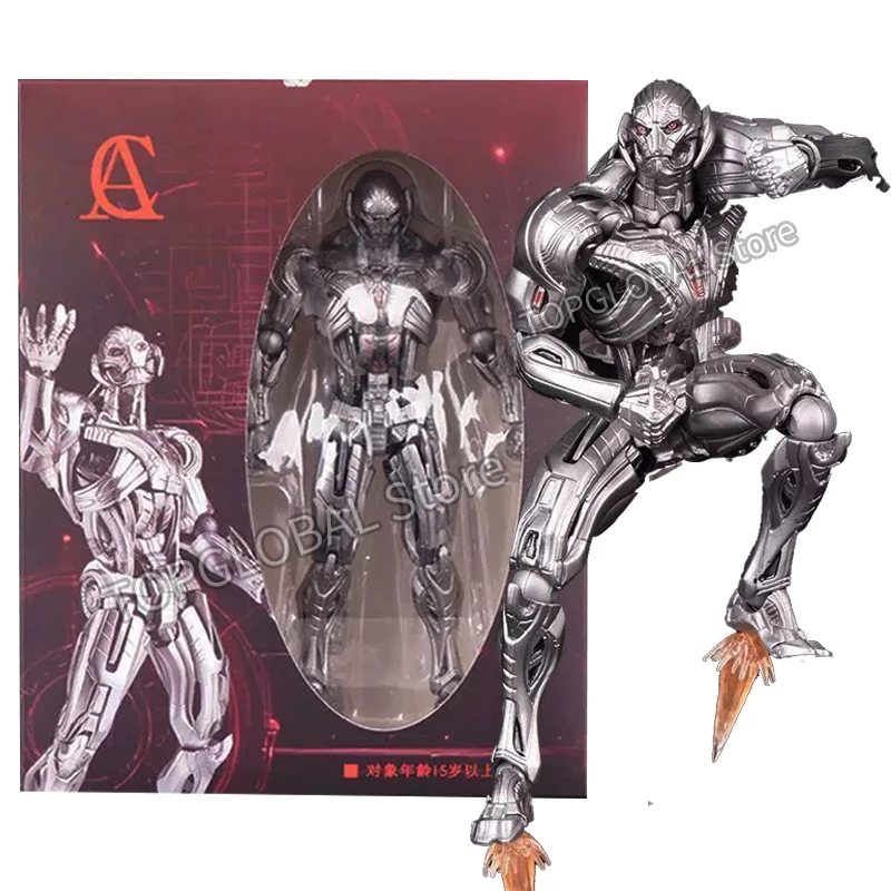 Auf Lager: Ultron-Figuren von Kaiyodo, Amazing Yamaguchi Avengers Ultron, Anime-Actionfiguren, Sammel- und PVC-Modellspielzeug, Geschenke