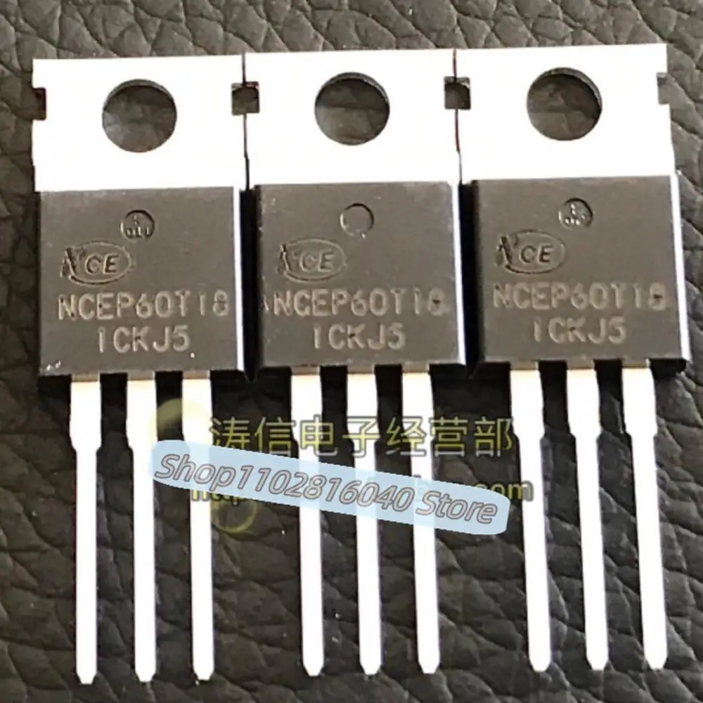 10PCS/Lot NCEP60T18  TO-220-3 N 180A 60V MOSFET Best Quality Imported Original Spot