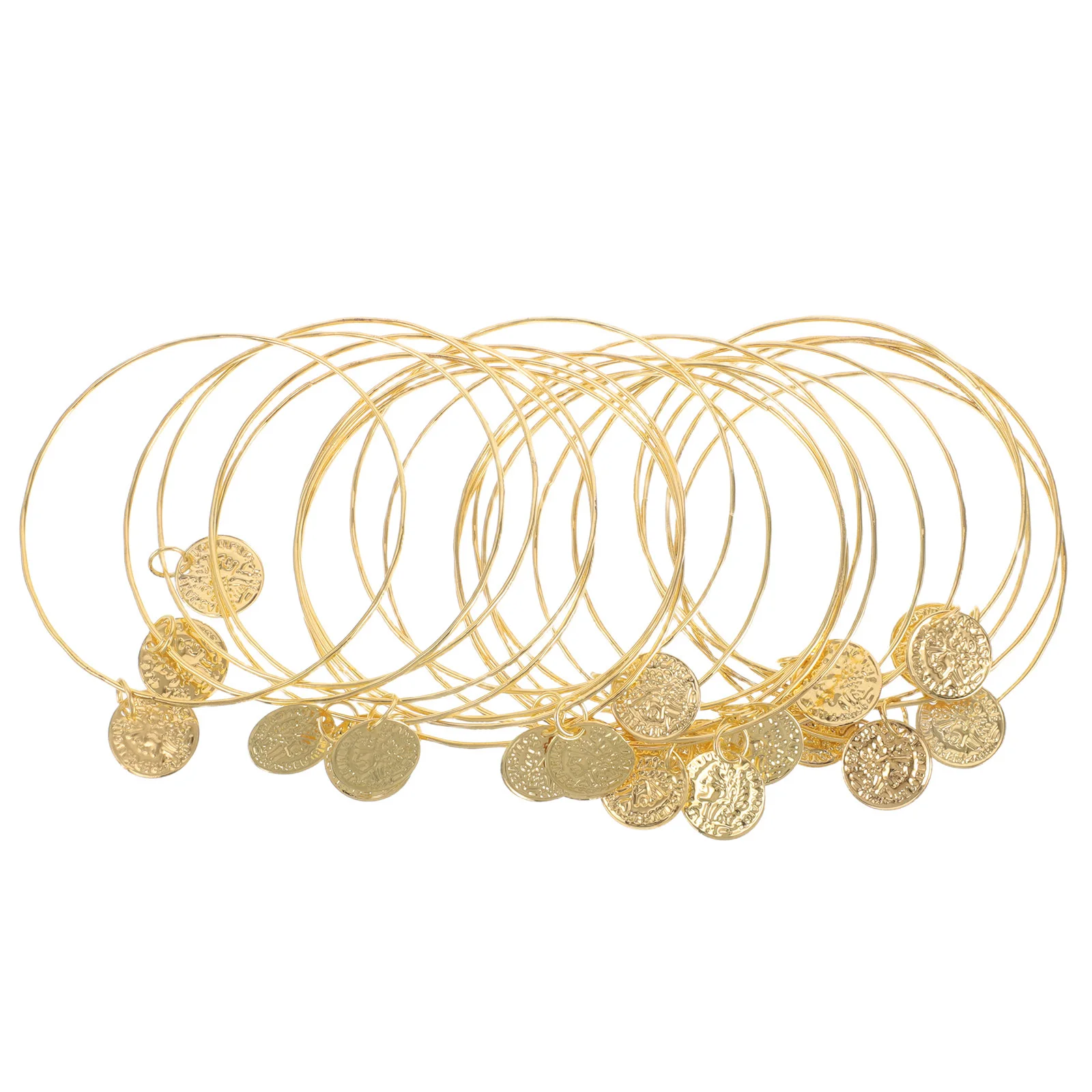 20 pezzi braccialetti di danza del ventre ornamenti da polso fatti a mano per spettacoli teatrali accessori per costumi eleganti gioielli etnici uso quotidiano