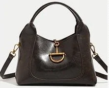 กระเป๋าผู้หญิงที่มีความจุขนาดใหญ่และมีสไตล์, กระเป๋าสะพายแนวทแยงแบบเรโทรที่เรียบง่าย, กระเป๋าถืออเนกประสงค์ที่ทันสมัยและประณีต