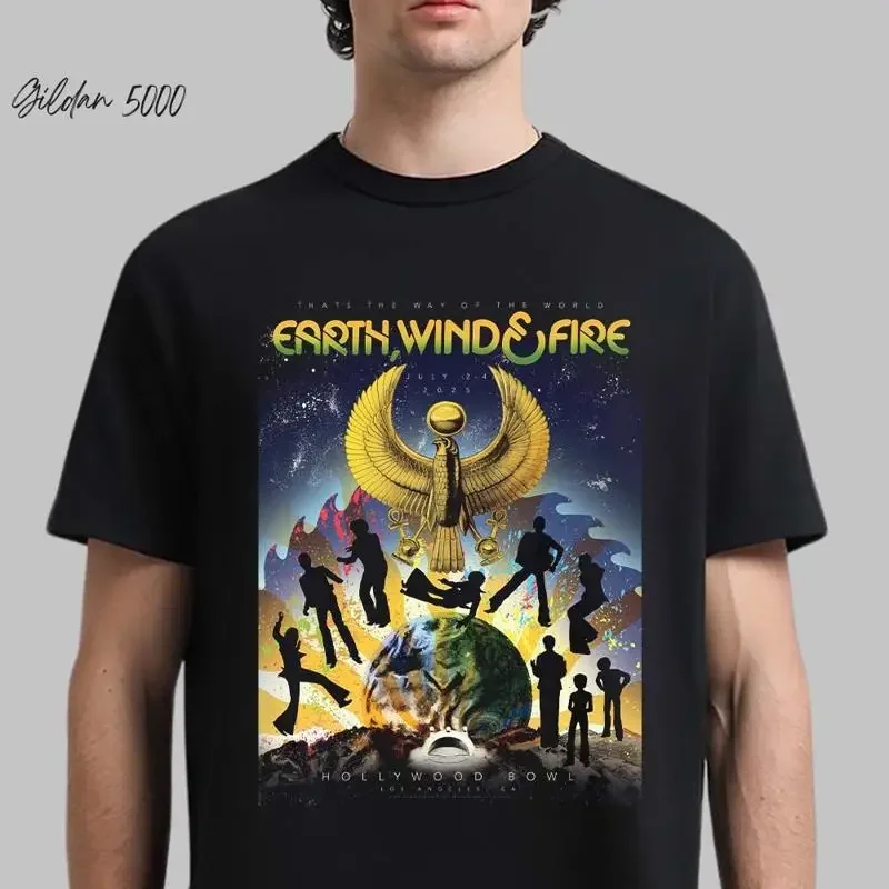 Camiseta Earth Wind And Fire That's The Way Of World Los Ángeles California