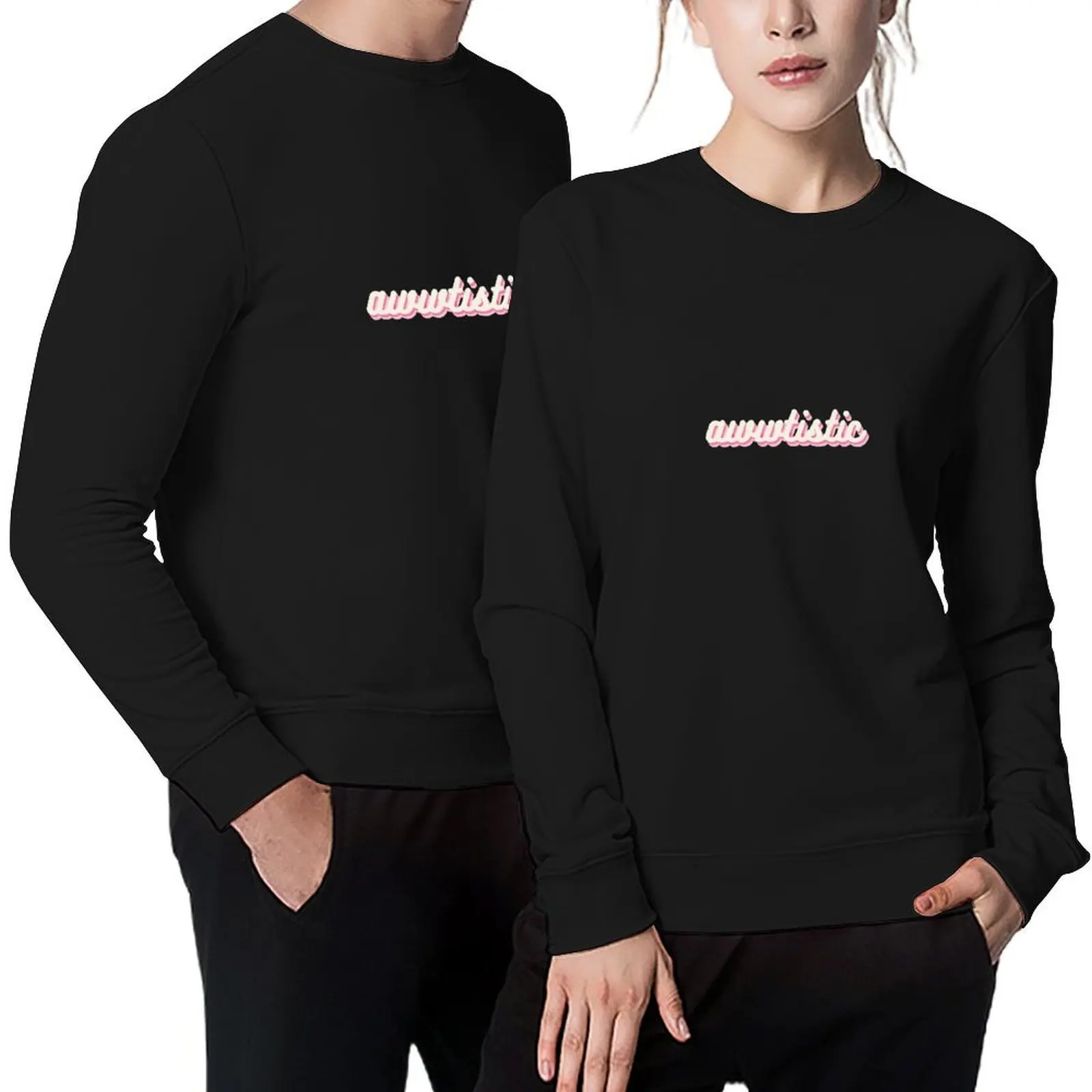 

Awwtistic Pullover men's clothes japanese style men's sweat-shirt set men clothes sweatshirts for men