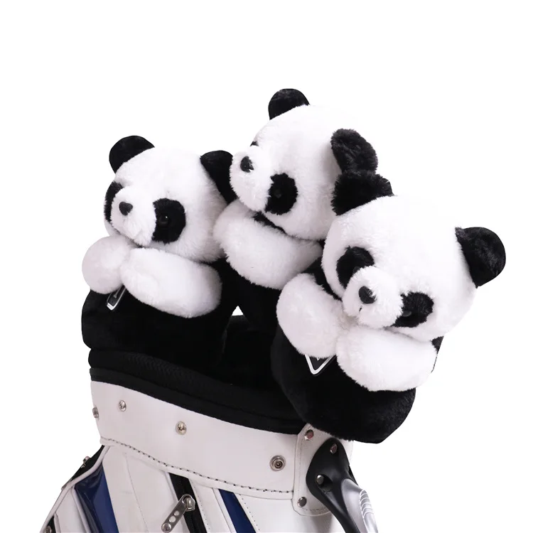 

Panda Shape Golf Club Head Cover Cartoon Animals Golf Headcover Protector for No. 1 Golf Driver Wood (460CC) Head for Men Women