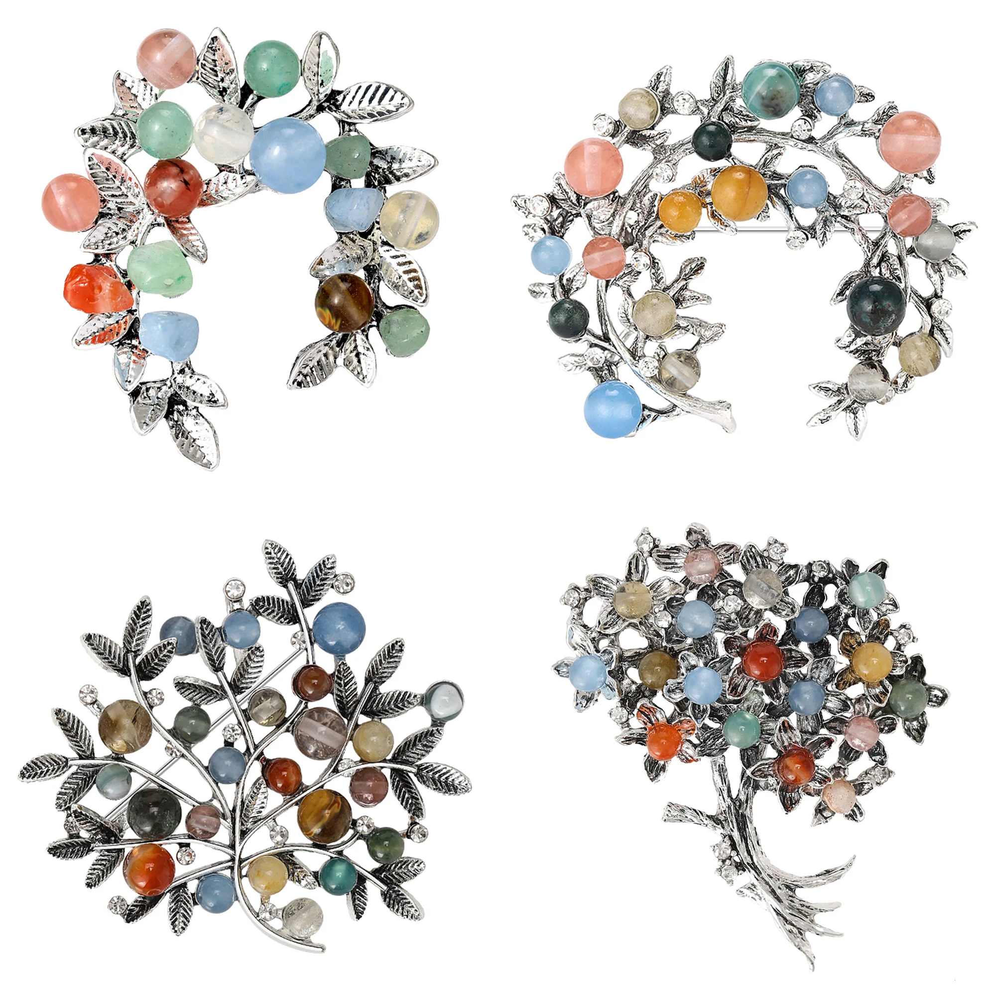 

Luxury Pearl Wild Fruit Brooches for Women Fruit Plant Pins Office Party Friend Luxury New Gifts Jewelry Accessories Decoration