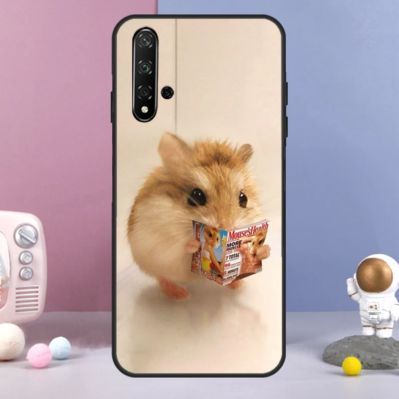 햄스터 기니피그 화웨이 노바 5T 9 10 SE 7i 8i 11i 12i Y73 Y90 Y70 Y72 Y61 Y91 Y60 P20 P30 P40 Lite 케이스