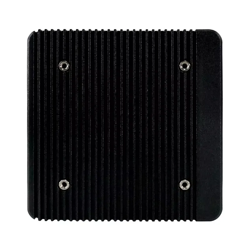 Mini-PC vorinstalliert Windows 11 Pro Intel N100 Desktop-Mini-Computer Mikrocomputer HDMI DP Dual RJ45 Ethernet und Lüfter