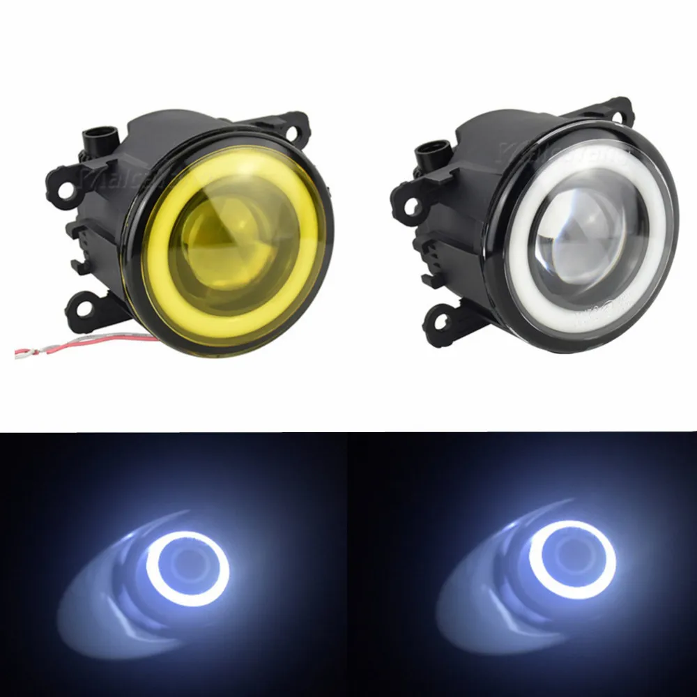 2pcs/pair(Left+Right) Angel Eye car-styling Fog Lamps LED Lights For Suzuki Jimny FJ Closed Off-Road Vehicle 1998-2014