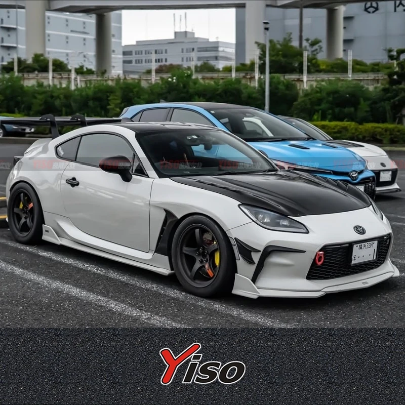 

Applicable to 2022-2024 models of GR86 BRZ Modified encirclement Aerodynamic kit Carbon fiber Toms Side Skirt