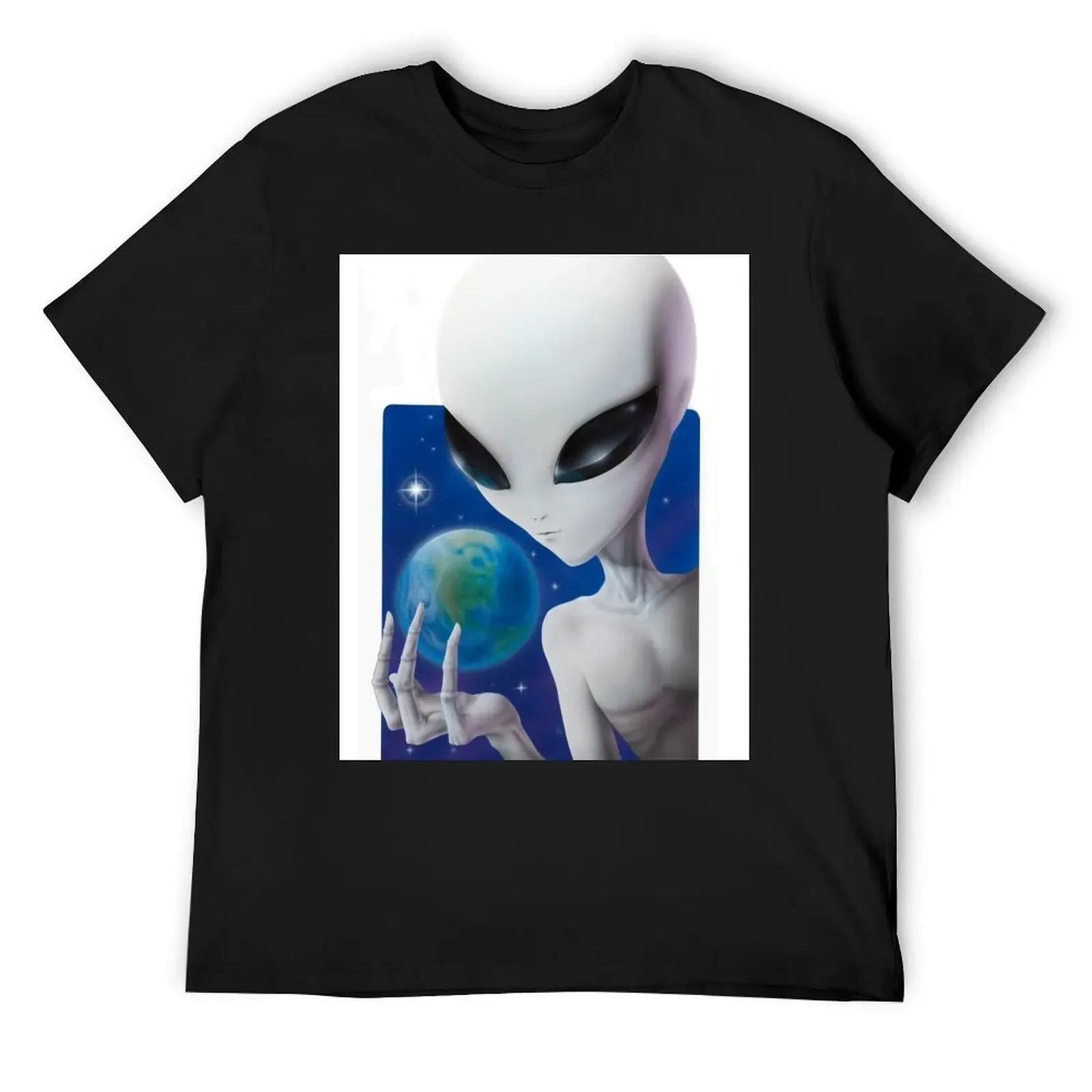 

ЭТ. Серый инопланет. EBEN, EBE, Grey Alien, Grey ET, Extraterrestrial, НЛО. BEM, футболки, мужские высокие футболки