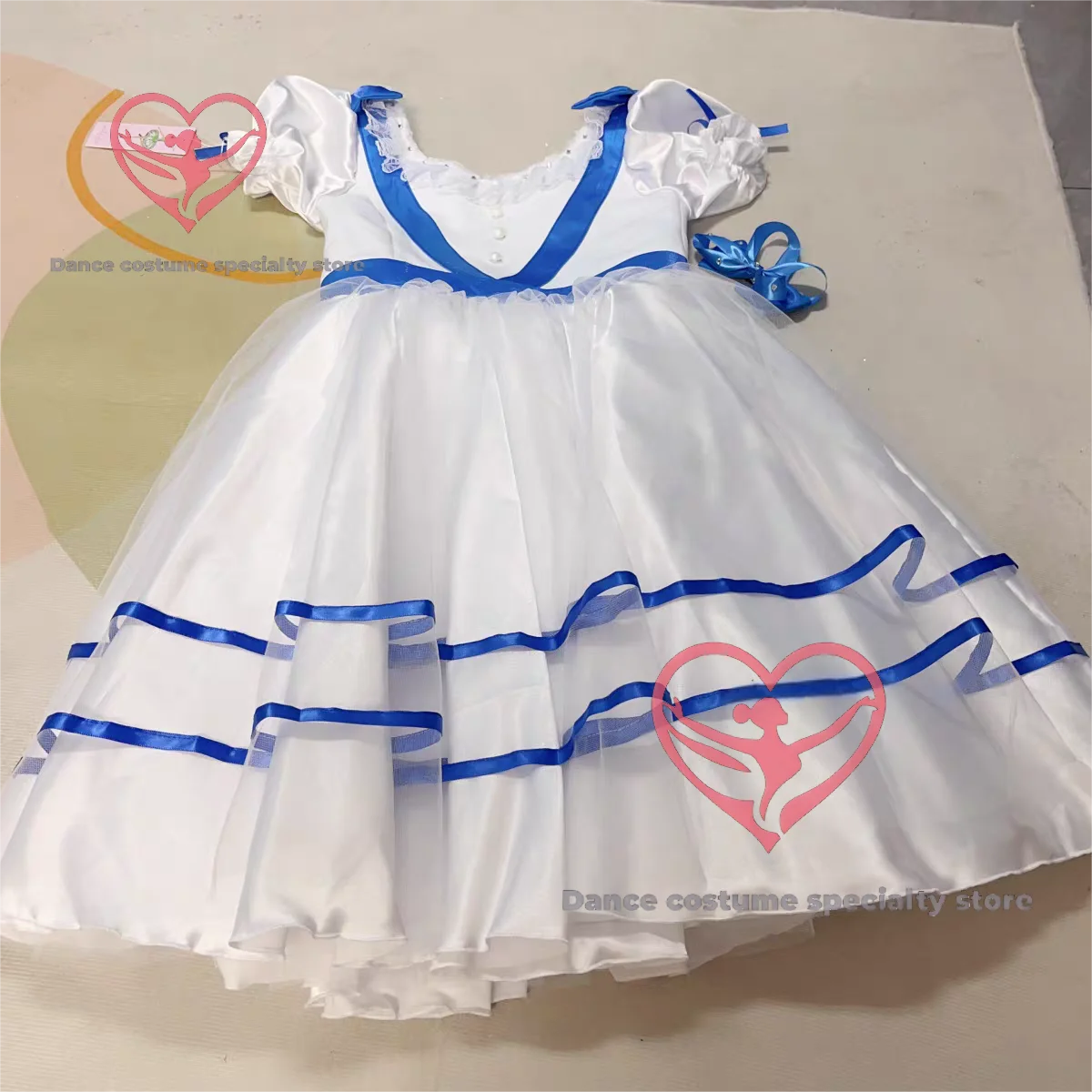 Graduation Gala Clara Ballet Performance Dress, Competition Costume, Tulle Dress, Stage Wear, Professionally Custom-Made by PDE