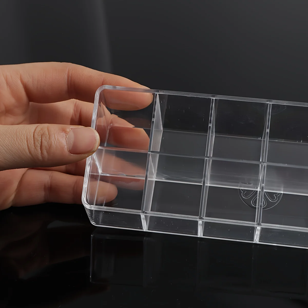 2/3pcs Clear 12 Grid Lipstick Stand Case Makeup Organizer Storage Box Lipstick Display Holder Cosmetic Jewelry Organizer Box