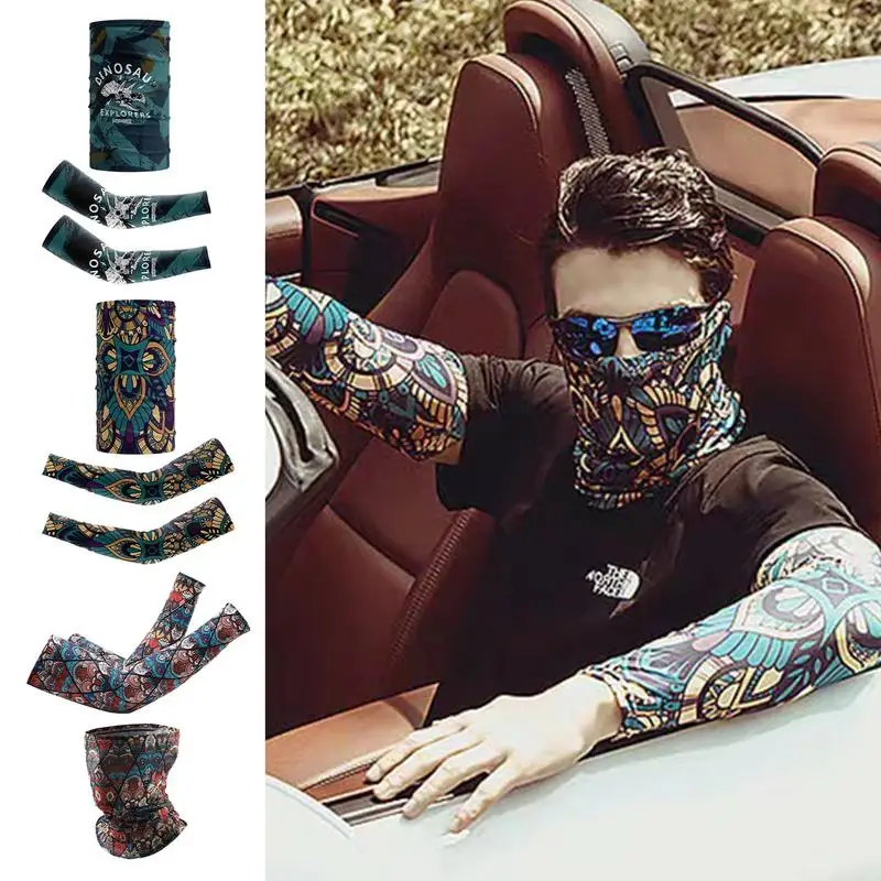 

Мужские рукава для езды на мотоцикле, влагоотводящие наружные рукава для езды на мотоцикле, солнцезащитные шелковые рукава для езды на велосипеде и рыбалке