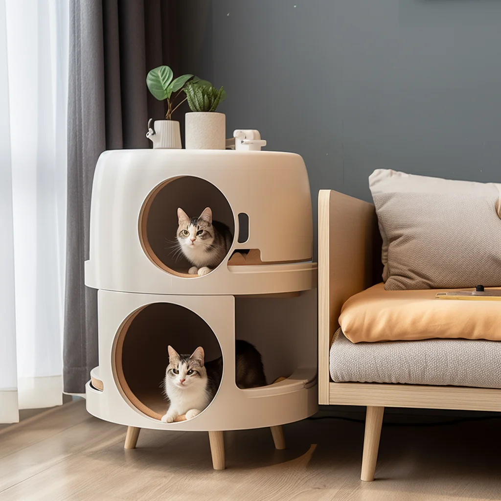 บ้านแมวข้างเตียง ที่นอนสัตว์เล - Pet Supplies Online บทวิจารณ์และราคา