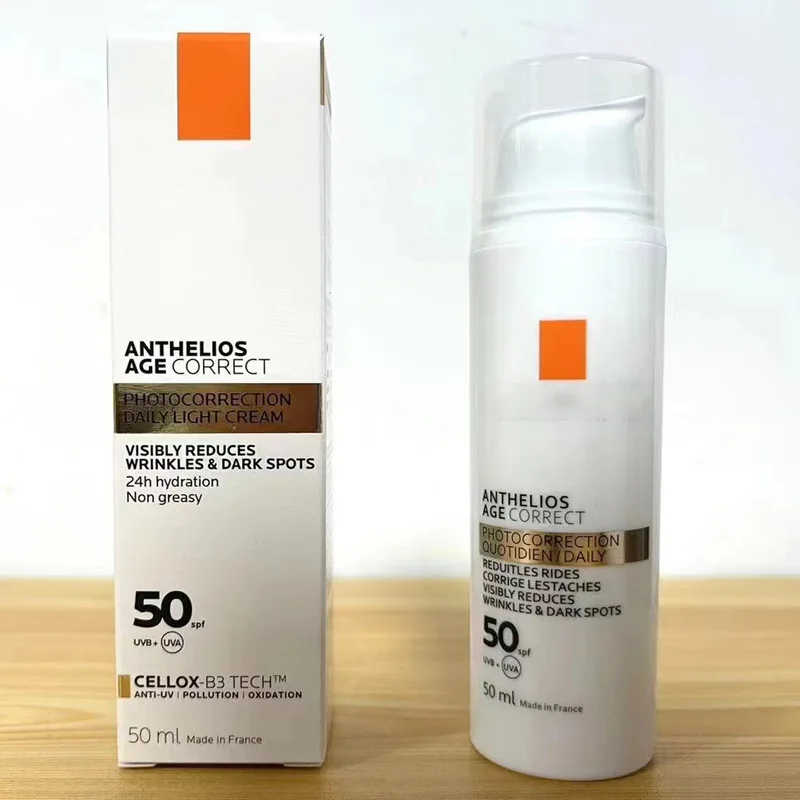 Summer Sunscreen Anthelios Pigment Correct / Anthelios Oil Correct / Anthelios Age Correct SPF50 Sunscreen Cream 50ml