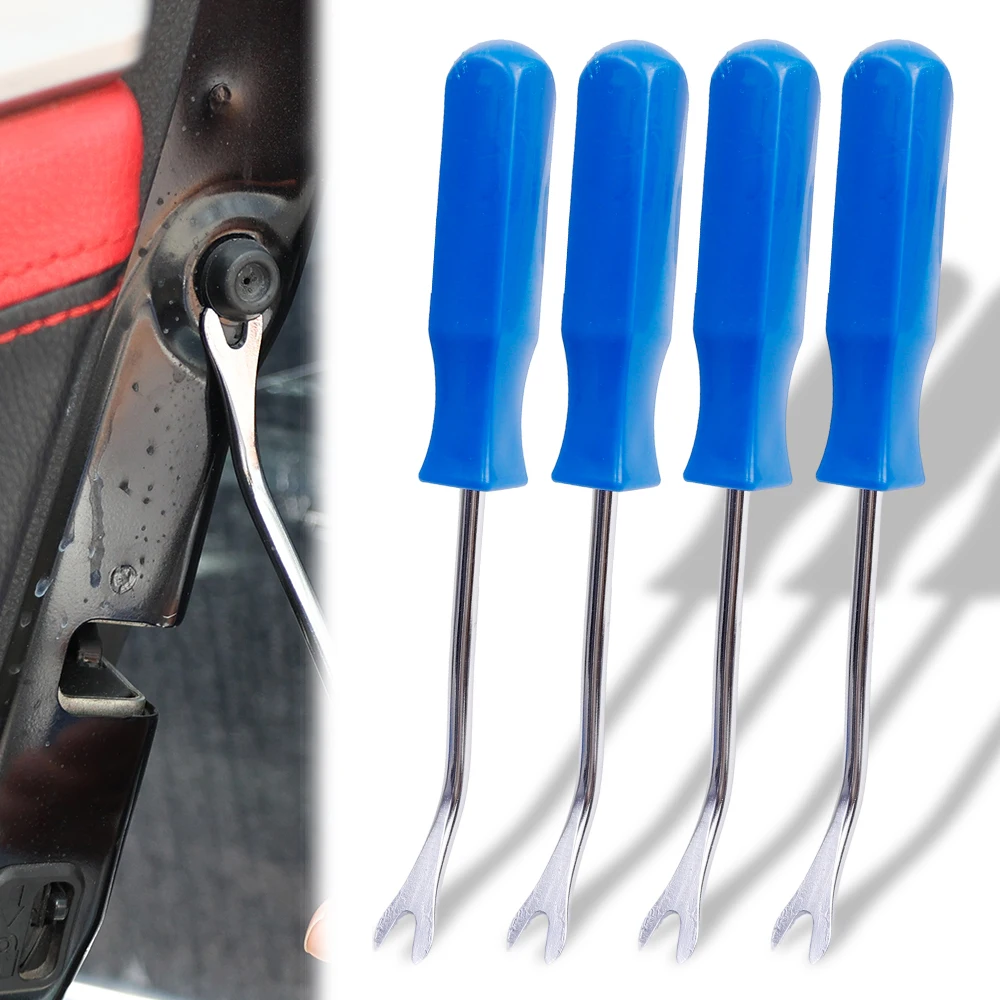 Car Door Interior Trim Clip Panel Upholstery Fastener Clip Remover Tool Screwdriver Nail Puller Car Repair Tool