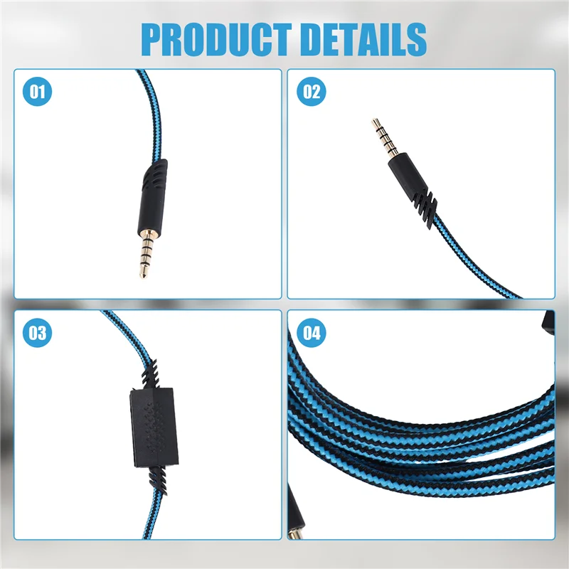 Excellent-Headset Cable For Astro A10 A40 A30 A50 Gaming Headset/PS4/ One Logitech A40 Headset Cable