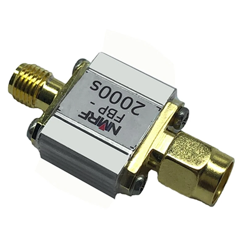 FBP-2000S 2000Mhz RF Coaxial SAW Filter 1DB Ancho de banda 5Mhz SMA Interfaz