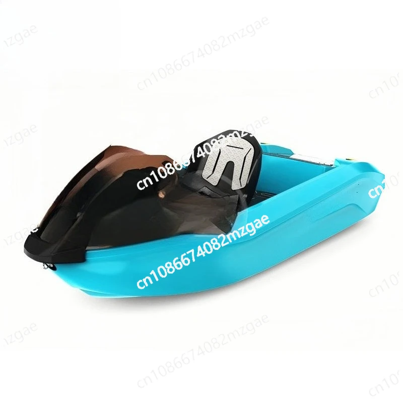 Single Person Water Electric Kart Boat, Adult Entertainment Mini Kart Boat for Recreational Water Sports and Fun