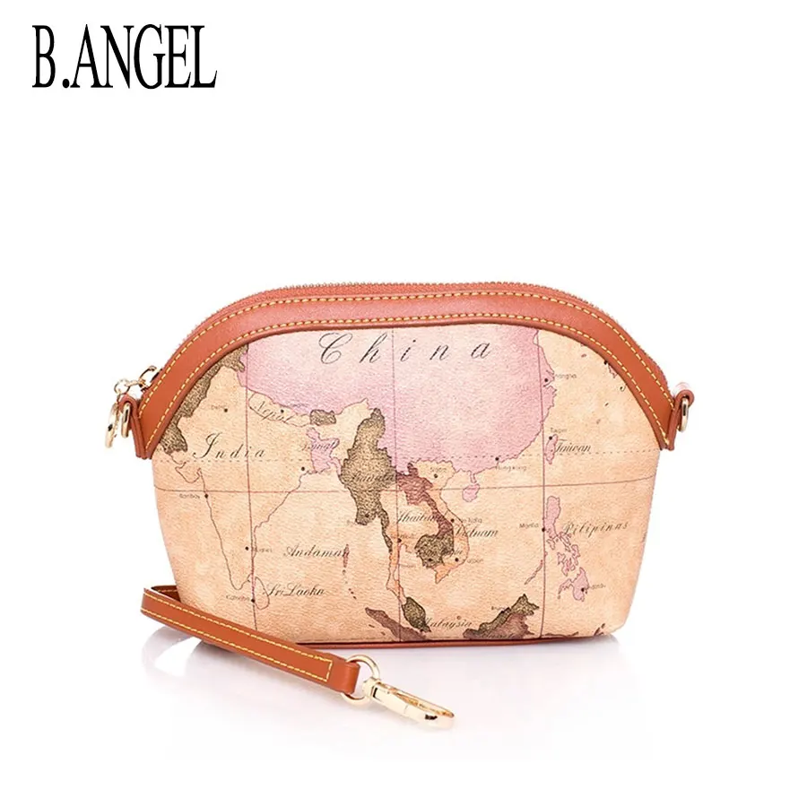 Waterproof Vintage Bag Leather Shoulder Bag Fashion Messenger Bag Women Travel Trend Clutch