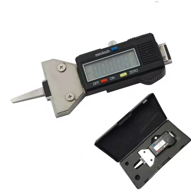 ETOPOO 0-25.4 مللي متر مقياس العمق الإطارات الرقمية اختبار الإطارات مقياس متر أداة قياس الفرجار شاشة الكريستال السائل Tpms الإطارات Monit #4