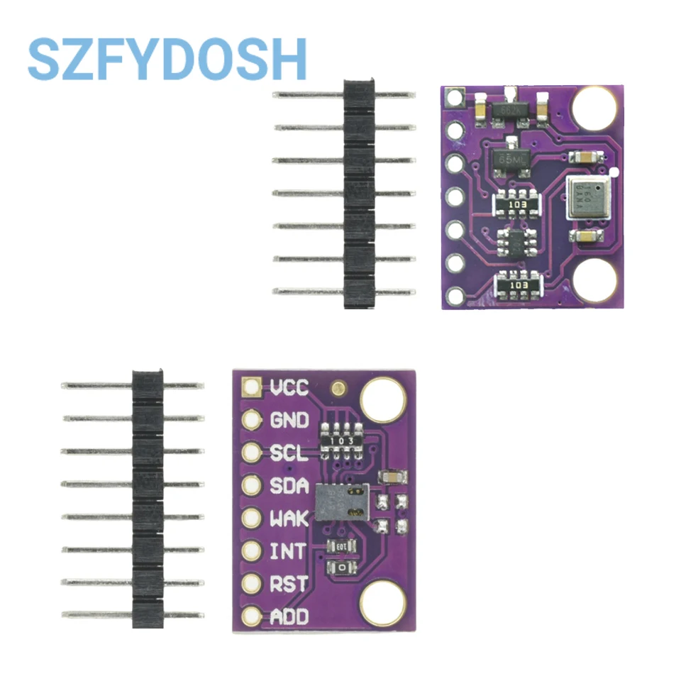 ENS160 Gas Sensor Carbon Dioxide Detection Sensor Module CCS811 CO2 ECO2 TVOC Air Quality Detecting I2C Output  For Arduino