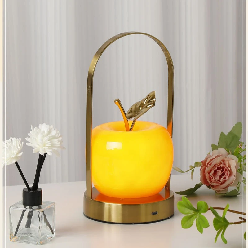 Nice Creative Handheld Night Light Portable Desk Lamp Outdoor Camping Atmosphere Light Rechargeable