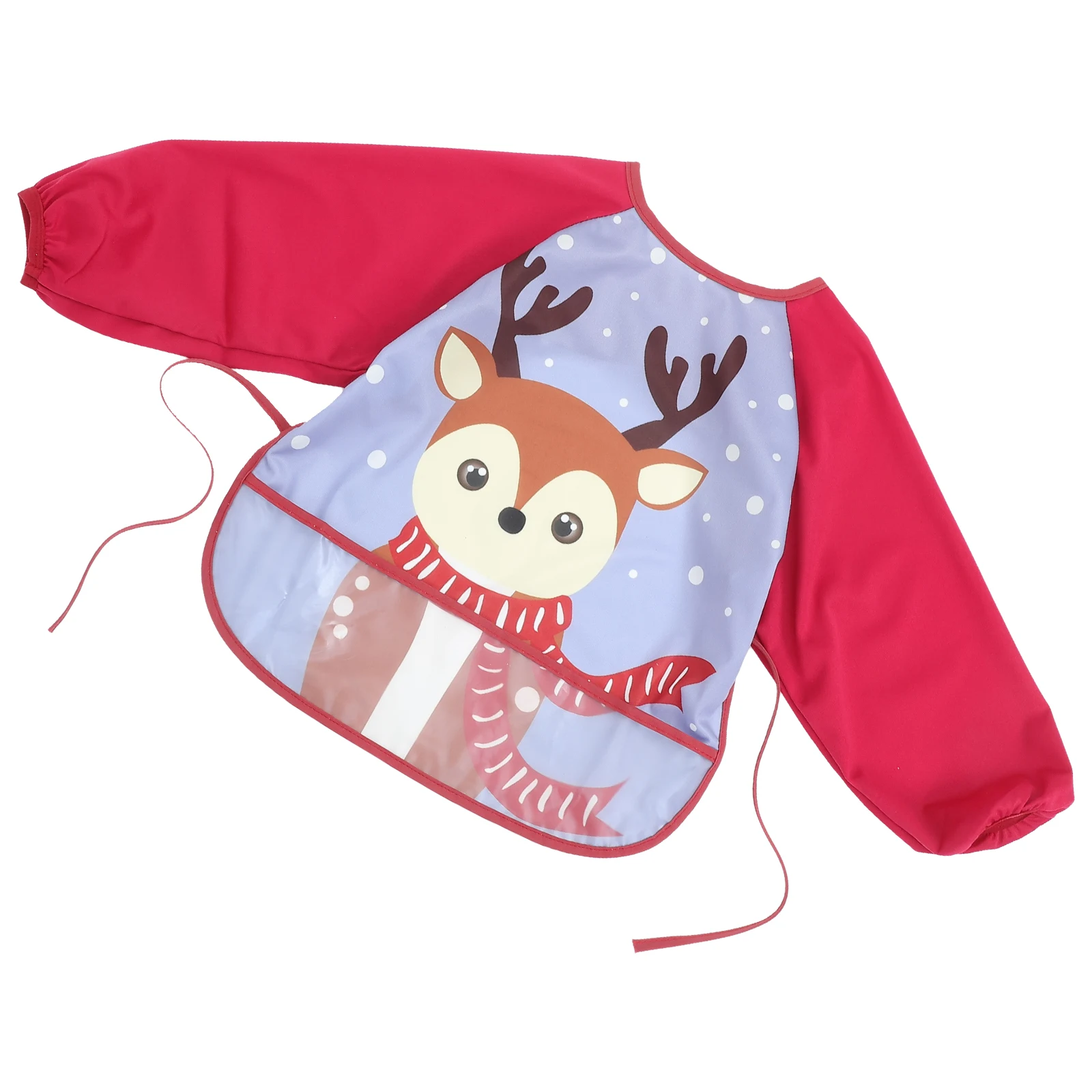 

Нагрудник для кормления с длинными рукавами, слюнявчик для малышей, полное покрытие, детский нагрудник с рукавами для проливания