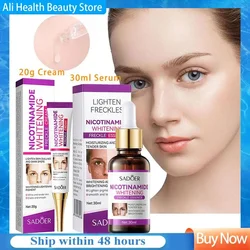 Niacinamide Face Cream Serum Hyaluronic Acid Reduces Pore Size Moisturizing Facial Skin Care
