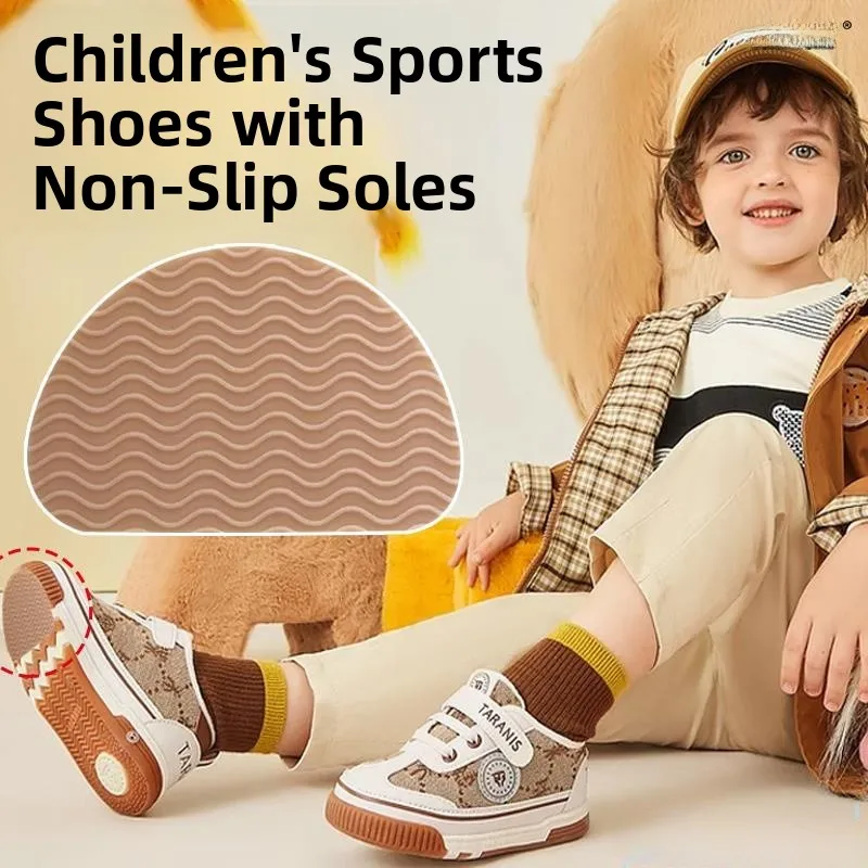 

Детские спортивные кроссовки с противоскользящей резиновой подошвой, для мальчиков и девочек, для бега, с износостойкими стельками, самоклеящиеся, F-Circle