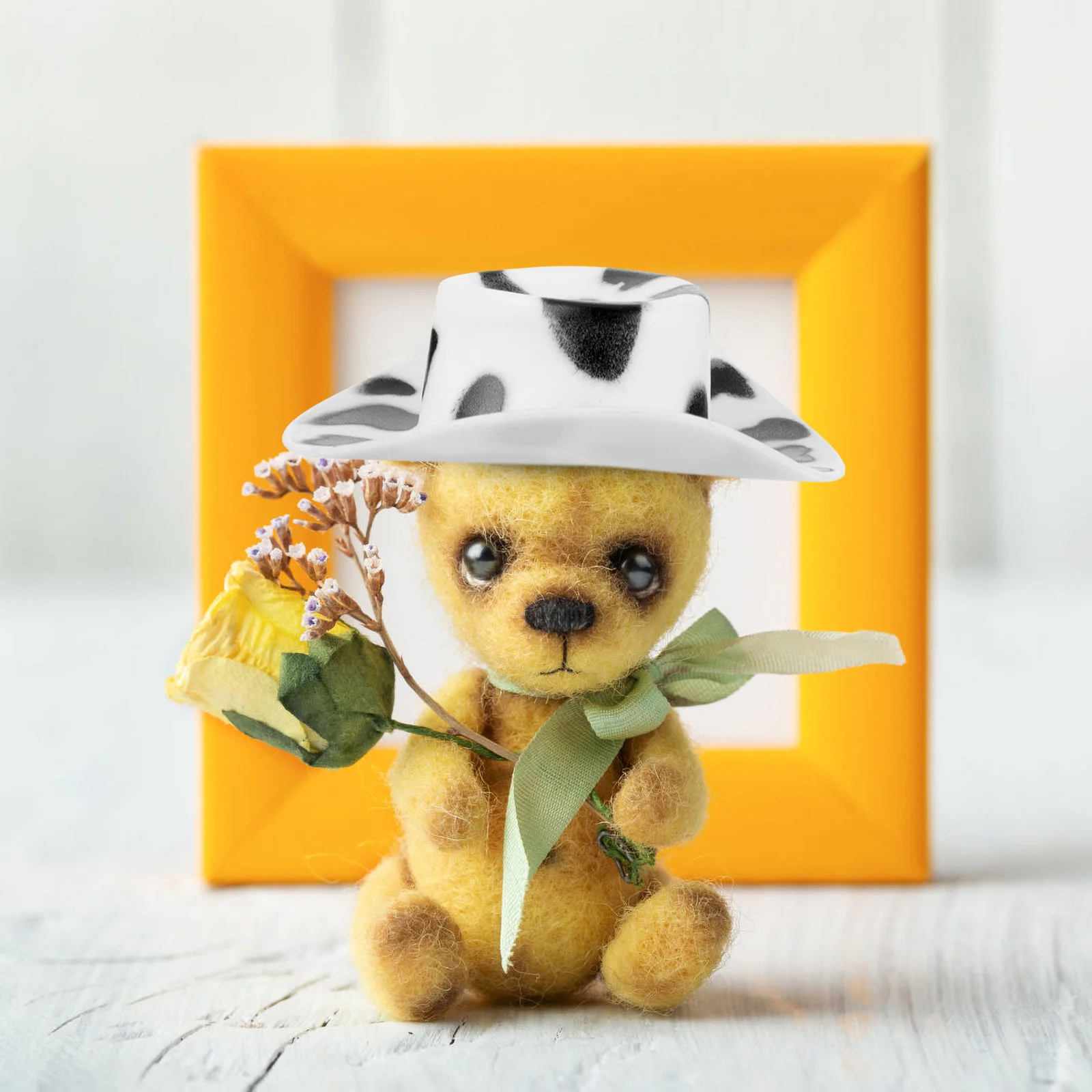 30 قطعة قبعات رعاة البقر الصغيرة البقرة طباعة القبعات الصغيرة الغربية لكعكة كب كيك الديكور الحرف قبعة صغيرة السائبة راعية البقر اكسسوارات