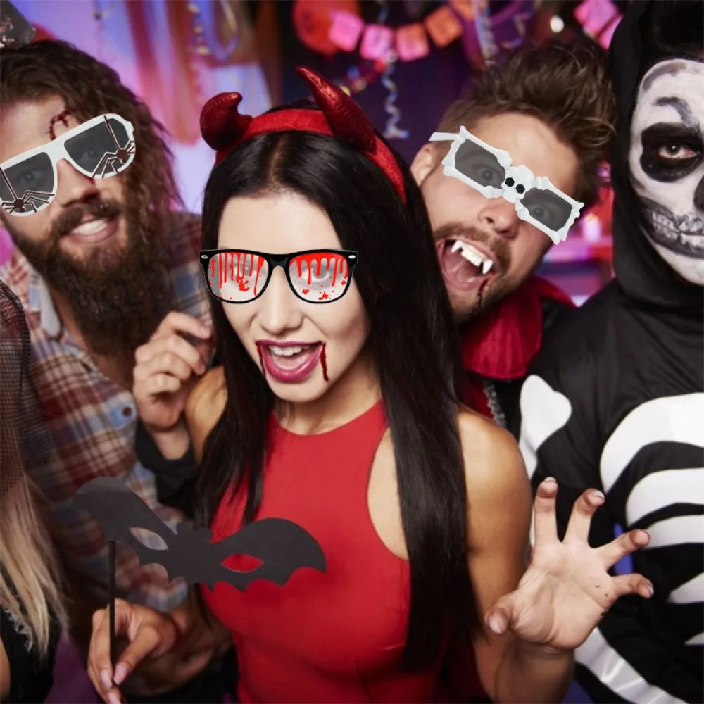 Halloween-Brille, Party-Foto-Requisite, Dekoration, modische Brille, Halloween-lustige Brille, Geister-Tag-Party, Horror-Loody