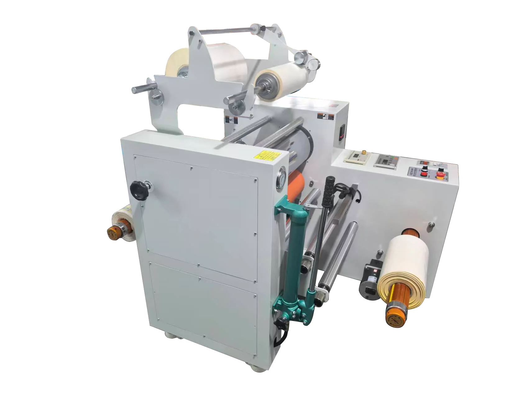 RTR-520 Full Automatic Roll To Roll Laminating Machine With Smart Web Correction For Label And Sticker Production