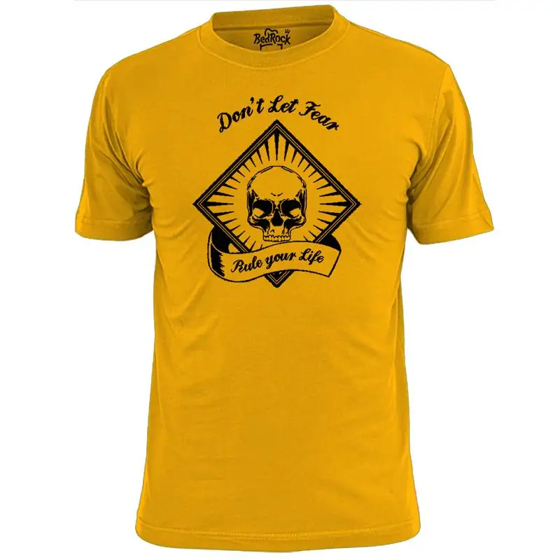 

Мужская футболка с надписью «Не бойтесь» «Последуйте свою жизнь»