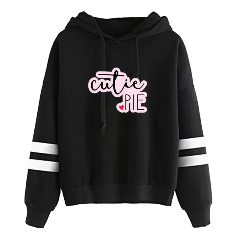 Cutie Pie the Series ZeeNuNew Thai drama Hoodie Sweatshirts 2024 New Printed Autumn Winter Letter Pullovers Logo